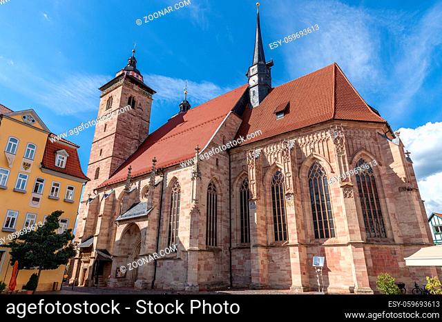 Church Saint Georg in the city Schmalkalden, Thuringia