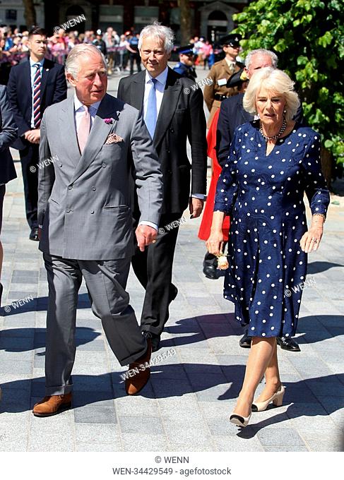 The Prince of Wales and The Duchess of Cornwall will visit Salisbury, UK Featuring: Charles, Prince of Wales, Camilla, Duchess of Cornwall Where: London