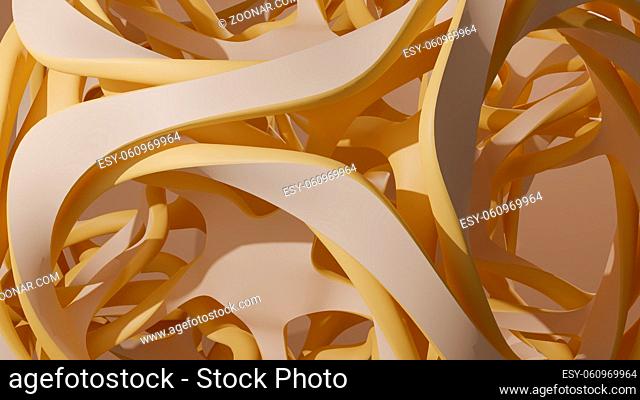 Abstract scientfic background. 3D illustration