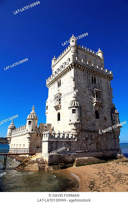 Belem Tower or the Tower of St Vincent is a fortified tower located in the Belem district of Lisbon, Portugal. It is a UNESCO World Heritage Site built in the...