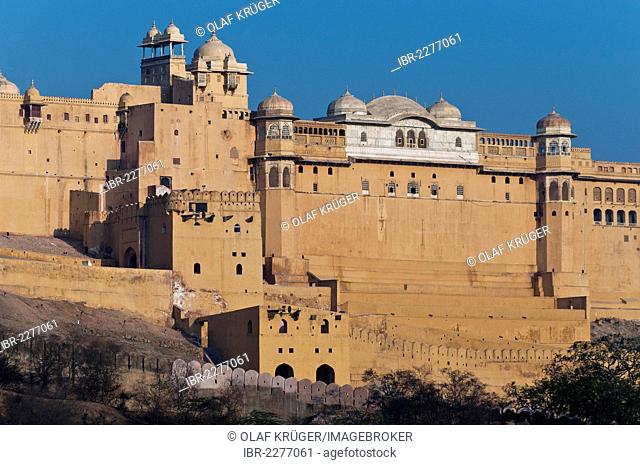 Amer or Amber Fort, Amber Palace, Jaipur, Rajasthan, India, Asia