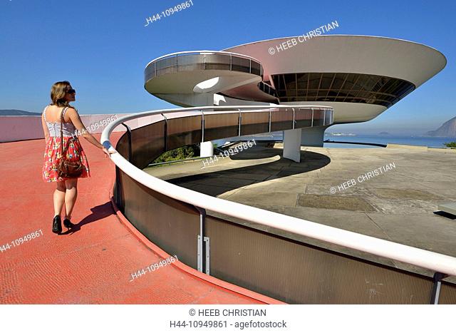 South America, Latin America, Brazil, Rio, Rio de Janeiro, city, Rio, MAC Niteroi, Oscar Niemeyer, Baia de Guanabara, Concrete, Contemporary Art Museum, museum