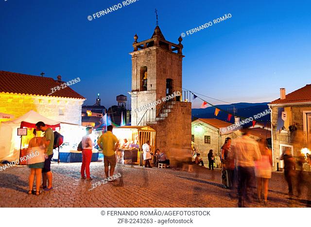 Medieval street fair at Belmonte, Portugal