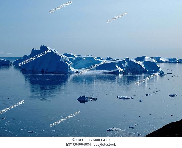 Icebergs Ilulissat south coast, Greenland