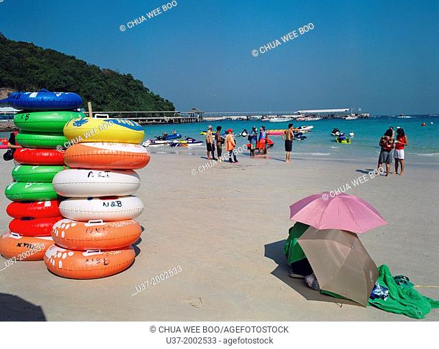 Beach at Coral Island, Pattaya, Thailand