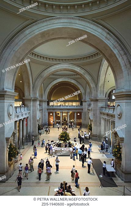The Great Hall, Metropolitan Museum of Art, New York City, New York, USA