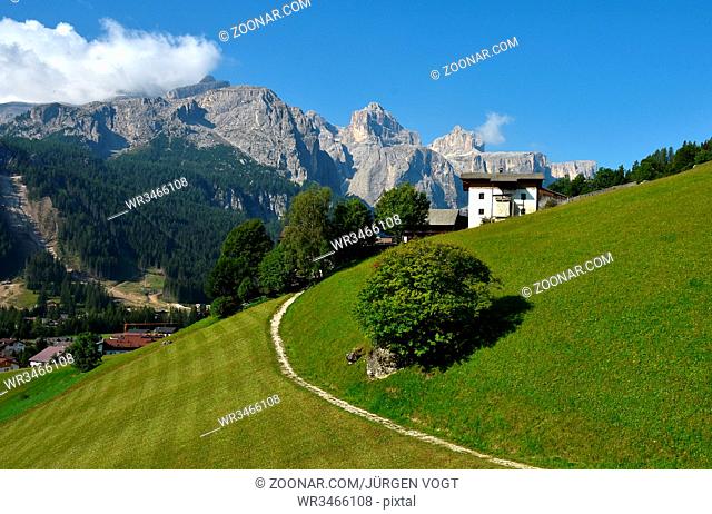 Sellagruppe; Sellamassiv; Corvara; Dolomiten; Suedtirol; Dolomite alps; South Tyrol; Italy; Sella Group;