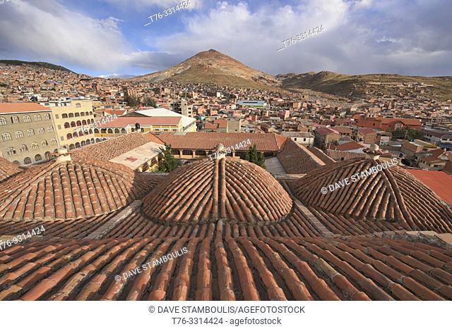 Rooftop view of the San Francisco Church and Convent, Potosí, Bolivia