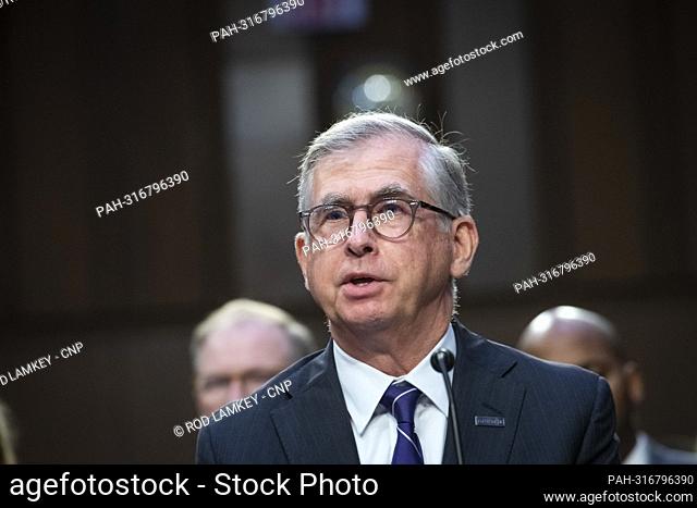 William Rogers Jr., Chairman and CEO, Truist Financial Corporation, appears before a Senate Committee on Banking, Housing
