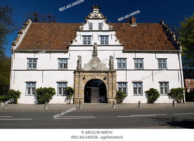 Gatehouse, Castle of Husum, Husum, North Frisia, Schleswig-Holstein, Germany