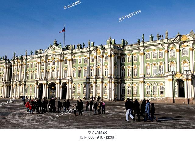 Russia, St Petersburg, Winter Palace
