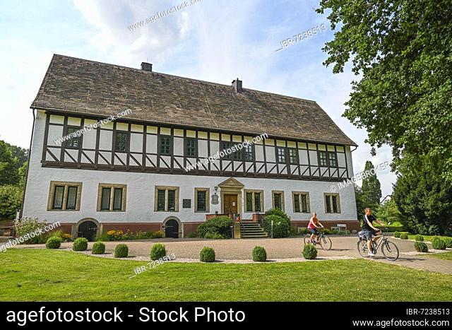 Münchhausen Castle, Manor House, Town Hall, Münchhausenstadt Bodenwerder, Lower Saxony, Germany, Europe