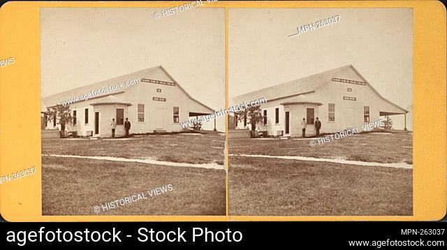 End view of Dining Hall, Silver Spring. Robert N. Dennis collection of stereoscopic views United States States New York Stereoscopic views of western New York...