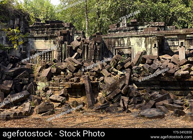 Prasat Beng Mealea temple ruins, Siem Reap province, Cambodia, South East Asia