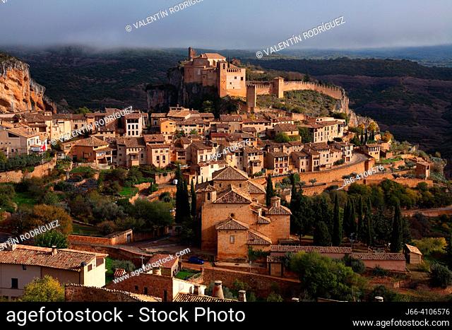 View of Alquézar village. Huesca
