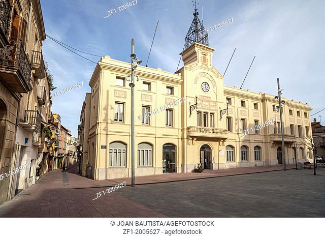 Town hall of Sant Sadurni d'Anoia, Catalonia, Spain