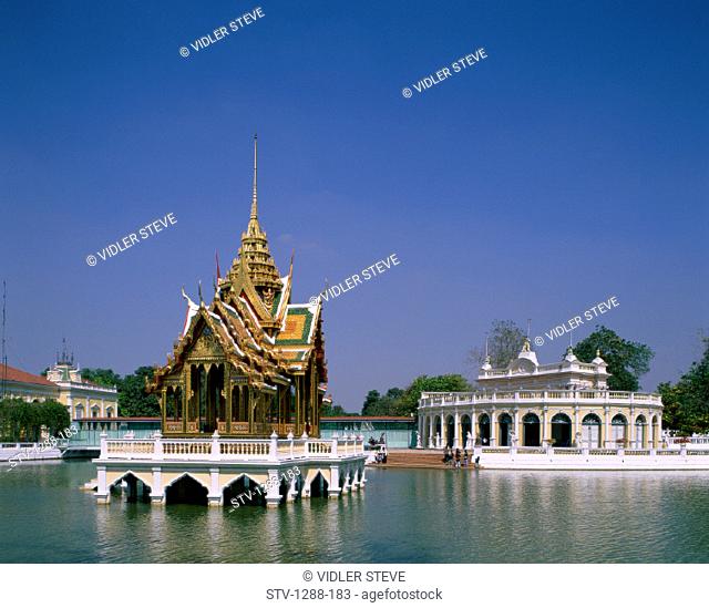 Asia, Ayutthaya, Bang pa in, Holiday, Landmark, Palace, Thailand, Tourism, Travel, Vacation, World travel