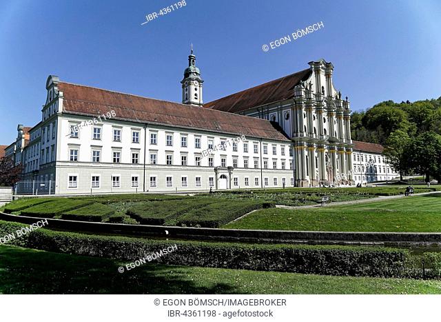 Monastery Fürstenfeld, former Cistercian abbey, Fürstenfeldbruck, Bavaria, Germany