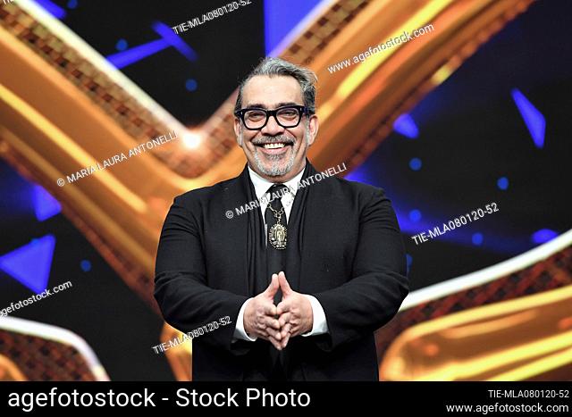 Guillermo Mariotto during the photocall of tv show 'Il cantante mascherato' Rome, ITALY-08-01-2020