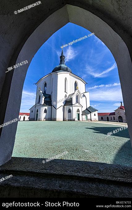 Unesco site Pilgrimage Church of Saint John of Nepomuk, Czech Republic, Europe