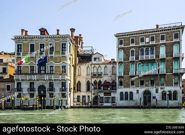 The architecture of Venice, Veneto Region, Italy, Europe
