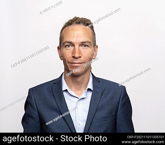 ***OCTOBER 12, 2021 FILE PHOTO***  Czech deputy PM Ivan Bartos defended his position at helm of Pirate Party in second round of vote at online party's...