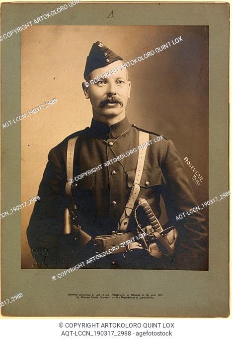Sergeant Major Borland. Photo A, 1899
