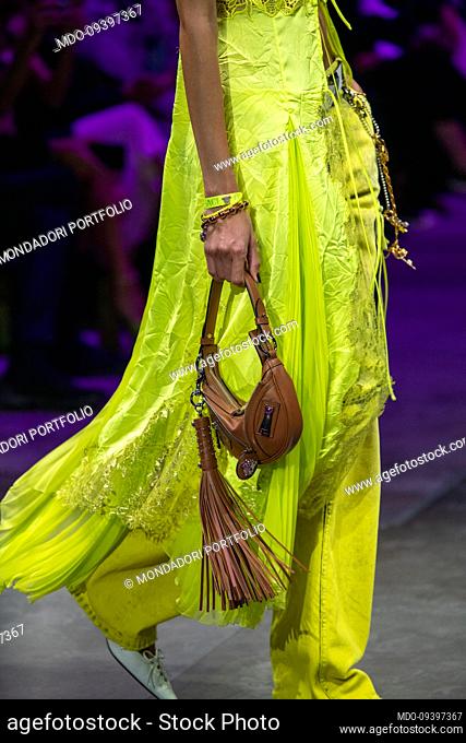 Versace fashion show at the Milan Fashion Week Women's Collection Spring Summer 2023. Milan (Italy), September 23rd, 2022