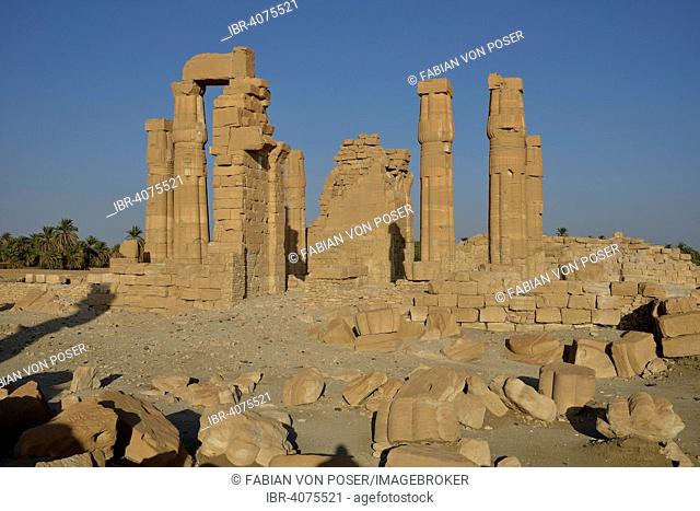 Temple of Amun, Soleb, Northern state, Nubia, Sudan