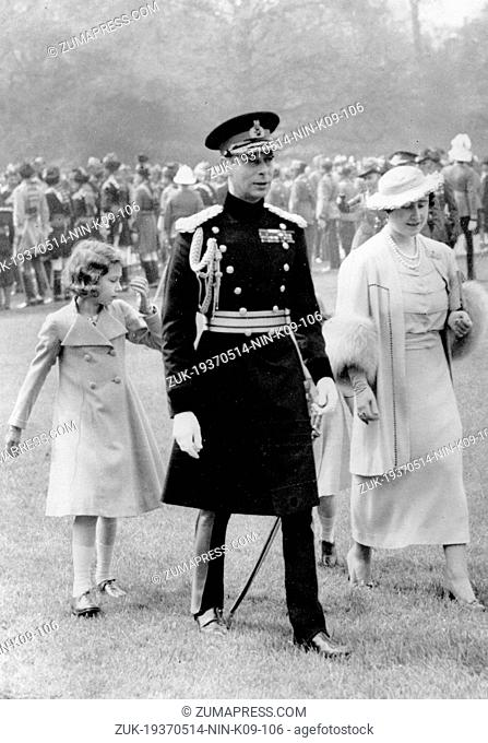 May 14, 1937 - London, England, U.K. - GEORGE VI Became King unexpectedly following the abdication of his brother, King Edward VIII, in 1936