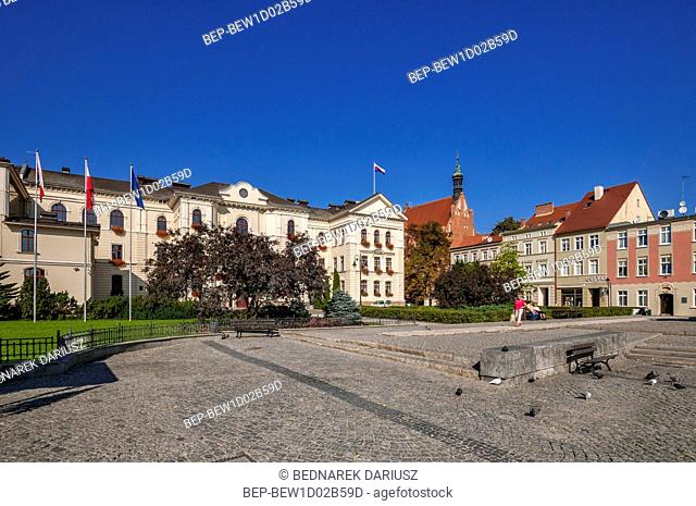 Town Hall, former Jesuit college. Bydgoszcz, Kuyavian-Pomeranian Voivodeship, Poland