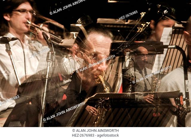 Jazz ensemble, 2010. Artist: Alan John Ainsworth