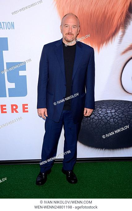 'The Secret Life Of Pets' New York Premiere - Red Carpet Arrivals Featuring: Louis C.K. Where: New York, New York, United States When: 25 Jun 2016 Credit: Ivan...