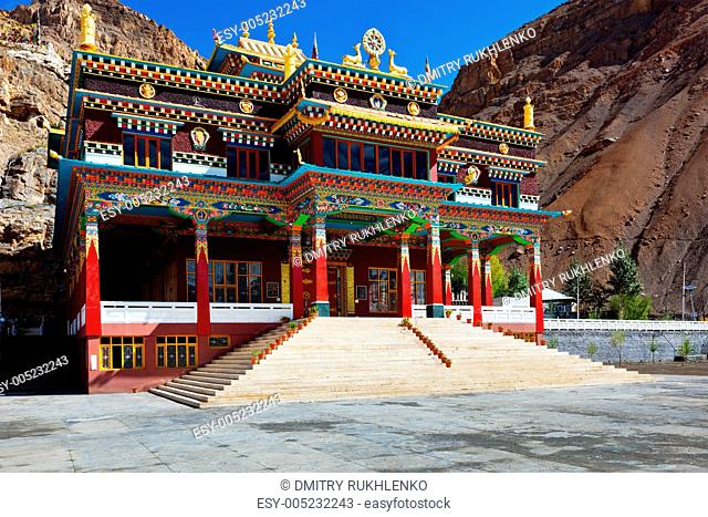 Buddhist monastery in Kaza, Spiti Valley