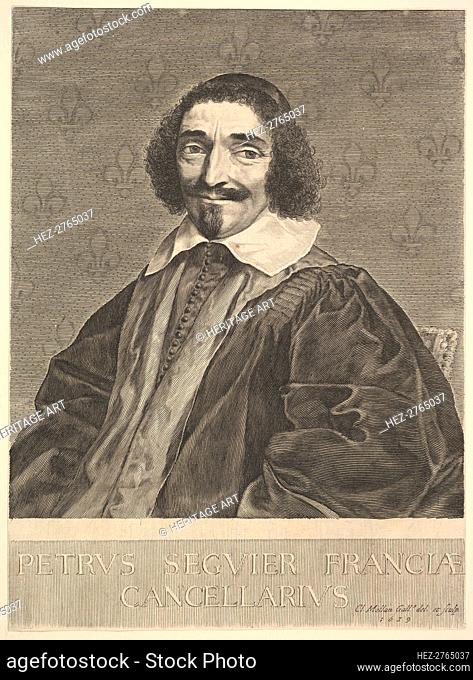 Le Chancelier Pierre Séguier, 1639. Creator: Claude Mellan