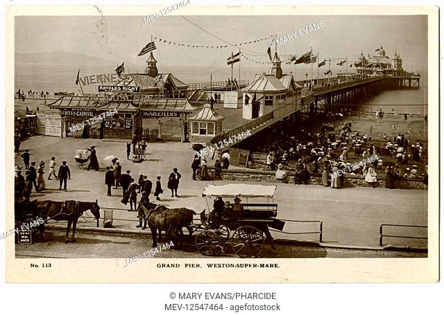 Entrance to the Grand Pier, Weston-Super-Mare, Somerset