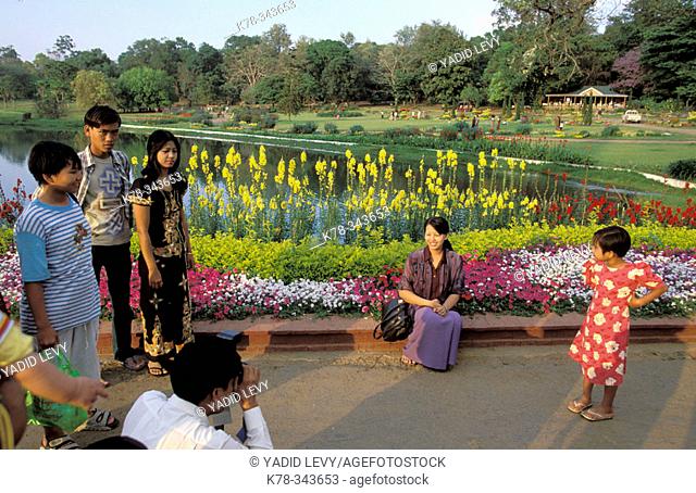 The botanical gardens in Pyin U Lwin (Maymyo), an old British hill station. Myanmar