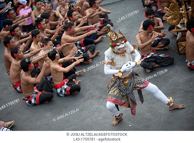 Kecak dance in bali island, indonesia, southeast Asia