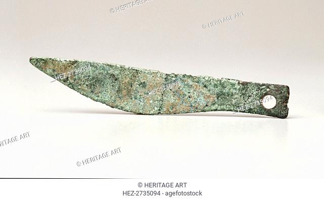 Miniature Sword, 500-450 BC. Creator: Unknown