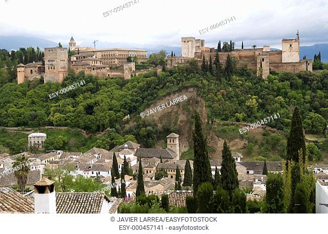 Alhambra. Granada. Andalusia. Spain