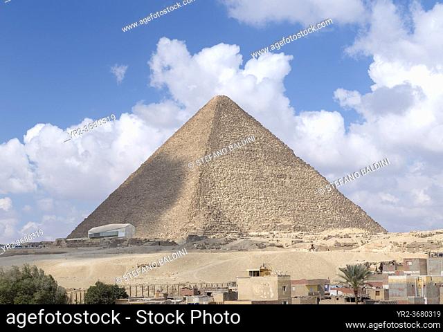 The pyramid of Khufu, Giza, Egypt