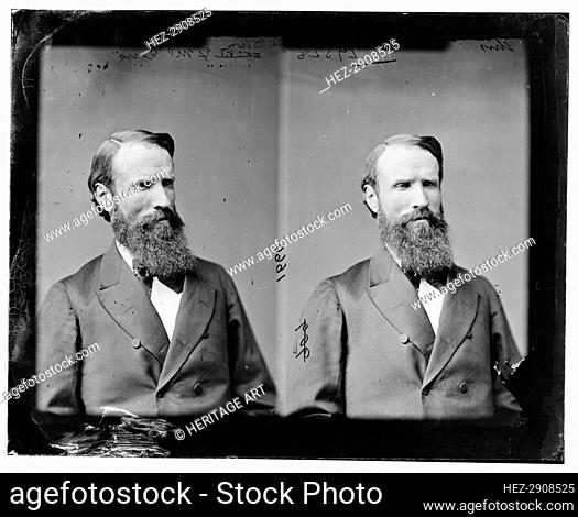 James Wilson of Iowa, 1865-1880. Creator: Unknown