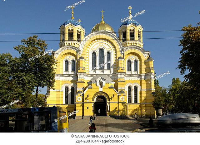 Saint Volodymyr's orthodox Cathedral, Kiev, Ukraine, Eastern Europe