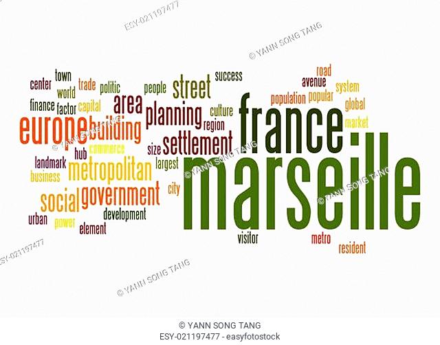 Marseille word cloud