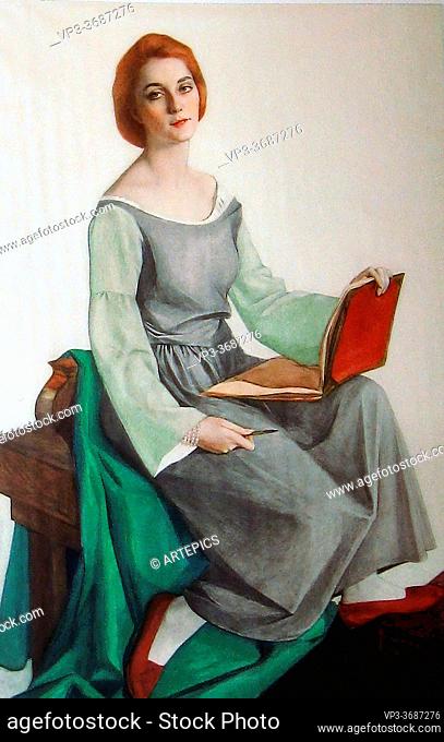 Sorin Savely Abramovich - Madame Odile Bose - Russian School - 19th Century