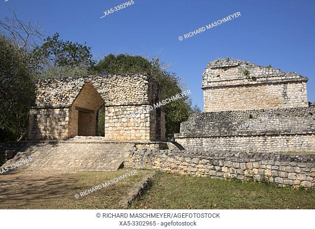 Entrance Arch, Ek Balam, Yucatec-Mayan Archaeological Site, Yucatan, Mexico