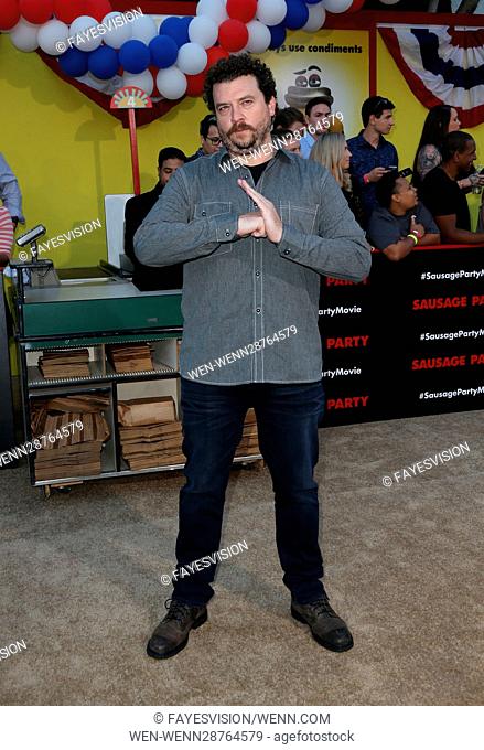 Premiere Of Sony's ""Sausage Party"" Featuring: Danny McBride Where: Westwood, California, United States When: 09 Aug 2016 Credit: FayesVision/WENN