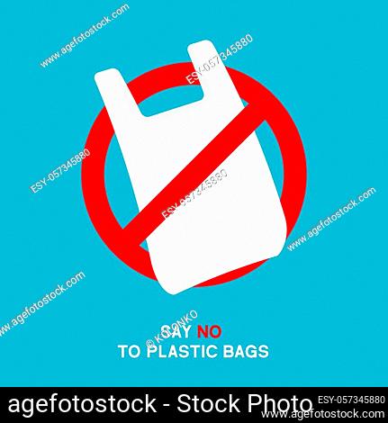 Plastic bag character cartoon Stock Photos and Images | agefotostock