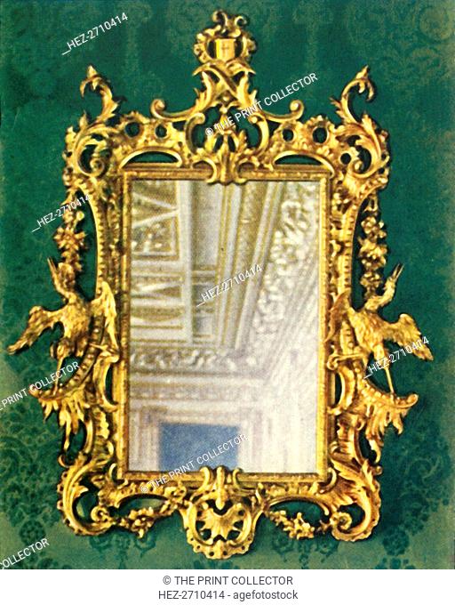 'One of Four Gilt Mirror Frames', 1938. Creator: Unknown