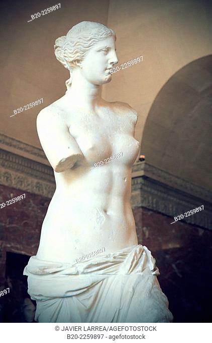 Venus de Milo. Louvre Museum. Paris. France